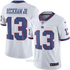 Odell Beckham Jr New York Giants Mens Authentic Color Rush White Jersey Bestplayer